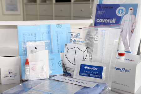 Corona Schnelltest Präsentation in München