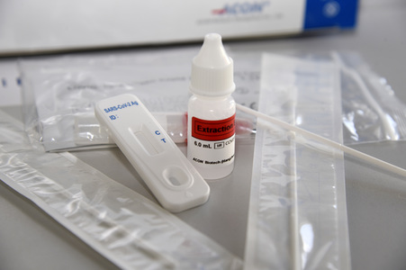 Corona Schnelltest Präsentation in München