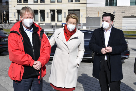 DGB-Aktion zum Equal Pay Day in Berlin