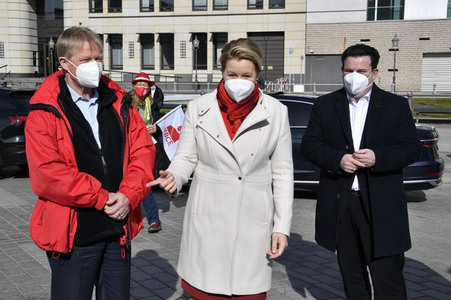 DGB-Aktion zum Equal Pay Day in Berlin