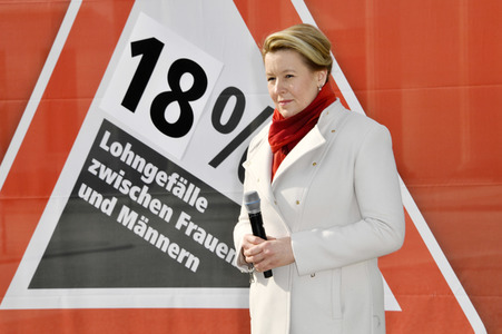 DGB-Aktion zum Equal Pay Day in Berlin