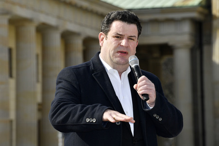 DGB-Aktion zum Equal Pay Day in Berlin