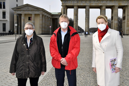 DGB-Aktion zum Equal Pay Day in Berlin