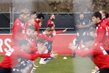 Training des 1. FC Köln