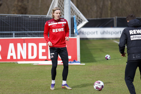 Training des 1. FC Köln