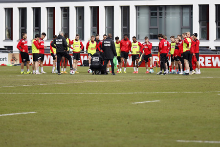 Training des 1. FC Köln