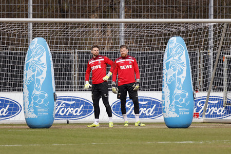 Training des 1. FC Köln