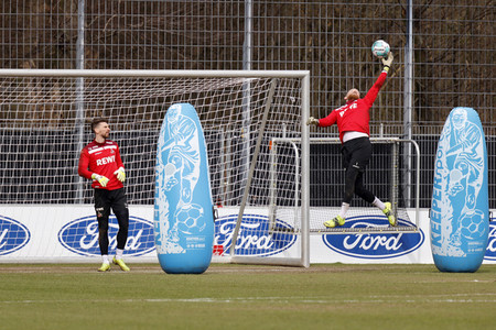 Training des 1. FC Köln