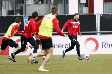 Training des 1. FC Köln