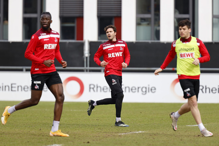 Training des 1. FC Köln