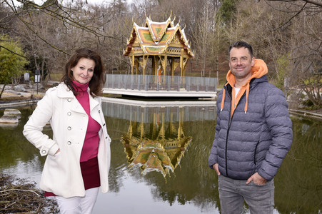 Photoshooting mit Sebastian Feicht und Barbara Weinzierl in München