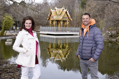 Photoshooting mit Sebastian Feicht und Barbara Weinzierl in München