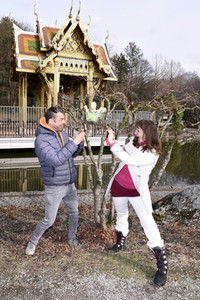 Photoshooting mit Sebastian Feicht und Barbara Weinzierl in München