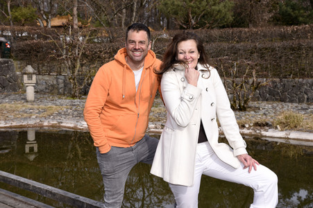 Photoshooting mit Sebastian Feicht und Barbara Weinzierl in München