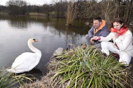 Photoshooting mit Sebastian Feicht und Barbara Weinzierl in München