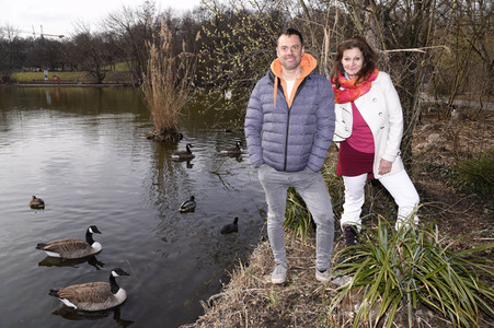Photoshooting mit Sebastian Feicht und Barbara Weinzierl in München