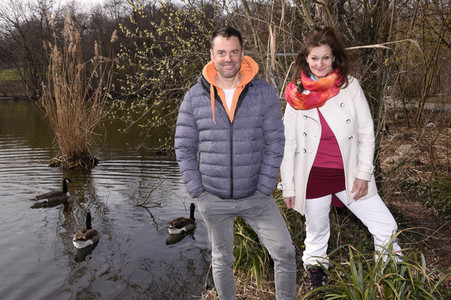 Photoshooting mit Sebastian Feicht und Barbara Weinzierl in München