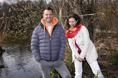 Photoshooting mit Sebastian Feicht und Barbara Weinzierl in München