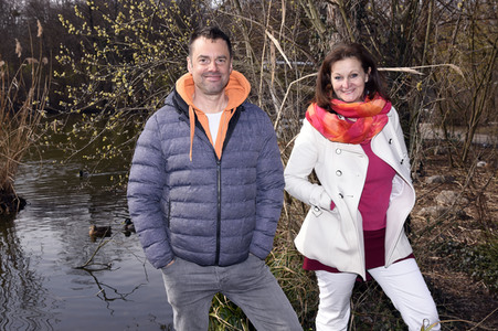 Photoshooting mit Sebastian Feicht und Barbara Weinzierl in München