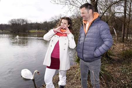Photoshooting mit Sebastian Feicht und Barbara Weinzierl in München