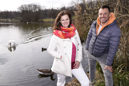 Photoshooting mit Sebastian Feicht und Barbara Weinzierl in München