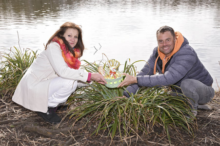 Photoshooting mit Sebastian Feicht und Barbara Weinzierl in München