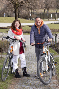 Photoshooting mit Sebastian Feicht und Barbara Weinzierl in München