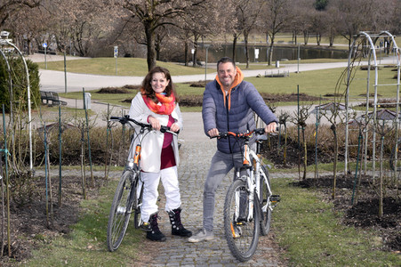 Photoshooting mit Sebastian Feicht und Barbara Weinzierl in München