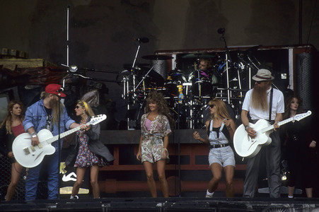 Konzert von ZZ Top in Milton Keynes