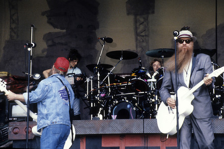 Konzert von ZZ Top in Milton Keynes