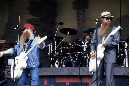 Konzert von ZZ Top in Milton Keynes