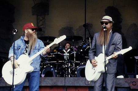 Konzert von ZZ Top in Milton Keynes