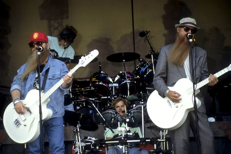 Konzert von ZZ Top in Milton Keynes