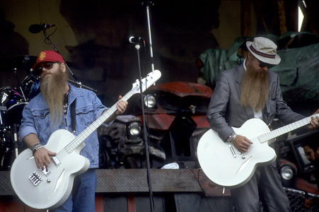 Konzert von ZZ Top in Milton Keynes