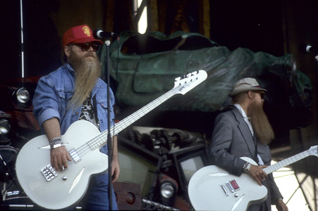 Konzert von ZZ Top in Milton Keynes