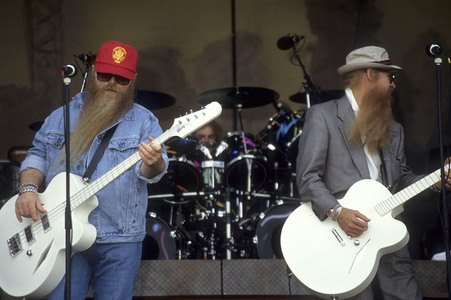 Konzert von ZZ Top in Milton Keynes
