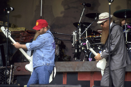 Konzert von ZZ Top in Milton Keynes