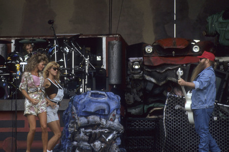 Konzert von ZZ Top in Milton Keynes