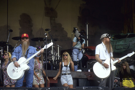 Konzert von ZZ Top in Milton Keynes