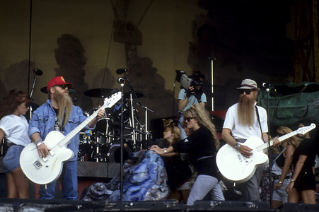 Konzert von ZZ Top in Milton Keynes