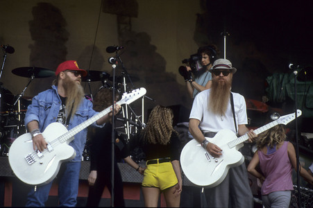 Konzert von ZZ Top in Milton Keynes
