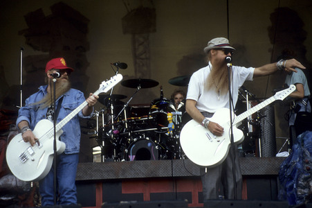Konzert von ZZ Top in Milton Keynes