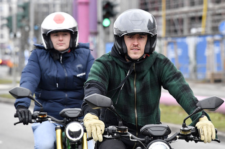 Fototermin mit Max Kruse und Aaron Troschke in Berlin