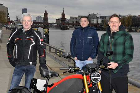 Fototermin mit Max Kruse und Aaron Troschke in Berlin