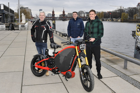 Fototermin mit Max Kruse und Aaron Troschke in Berlin