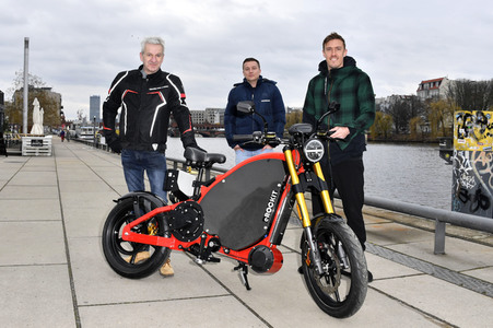 Fototermin mit Max Kruse und Aaron Troschke in Berlin