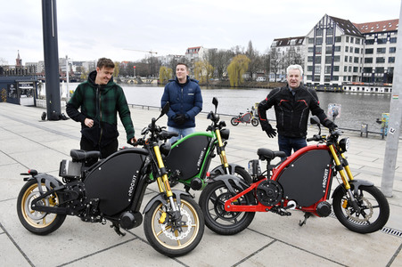 Fototermin mit Max Kruse und Aaron Troschke in Berlin