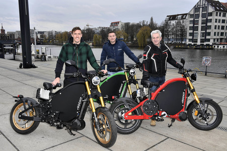 Fototermin mit Max Kruse und Aaron Troschke in Berlin