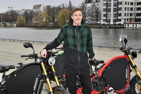 Fototermin mit Max Kruse und Aaron Troschke in Berlin