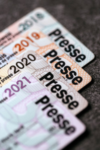 Symbolfoto Presseausweis